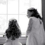 flower girl hairstyles long loose curls