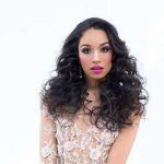 bridal hairstyle soft curly long hair