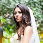 bridal hairstyles romantic long with loose curls and veil