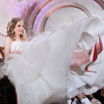 bridal hairstyle medium length curls